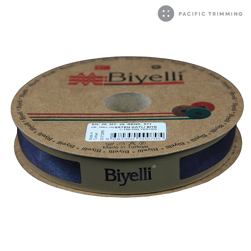 Biyelli 3/4" Satin Bias Tape #71 - Pacific Trimming