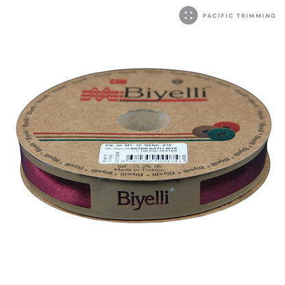 Biyelli 3/4" Satin Bias Tape #75 Burgundy - Pacific Trimming