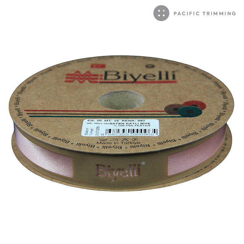 Biyelli 3/4" Satin Bias Tape #97 - Pacific Trimming