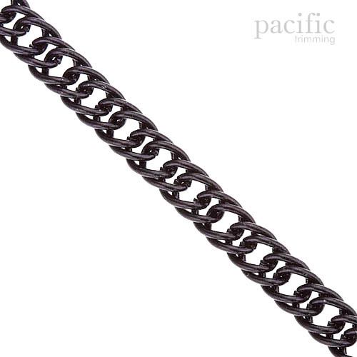 Double Linked Metal Chain Gunmetal