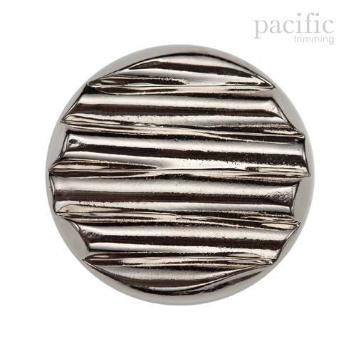 Textured ABS Metal Plated Nickel Shank Button 120769MT