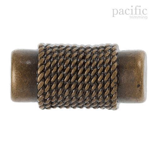 ABS Metal Plated Half Cylinder Shape Toggle Button 120863MT