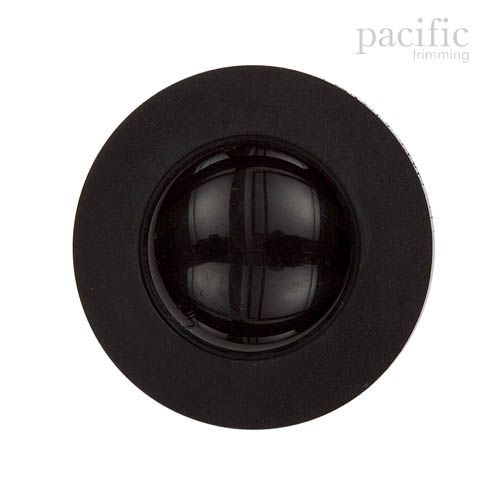 Round Shank Nylon Button 125554BA Black