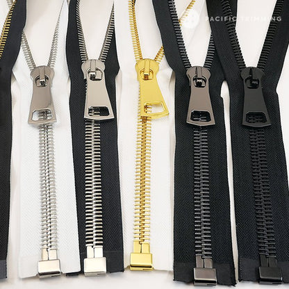 #12 One Way Metal Teeth Zipper 36"