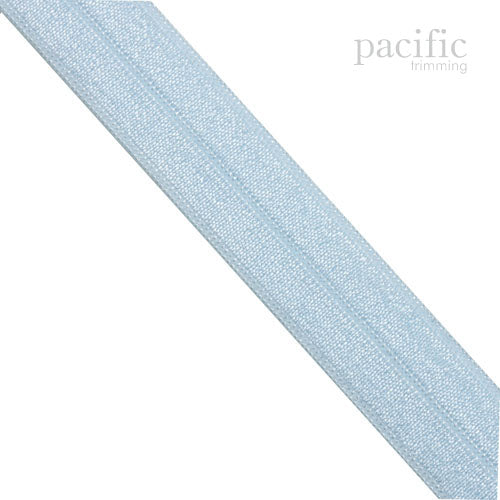 5/8" Satin Fold Over Elastic Multiple Colors