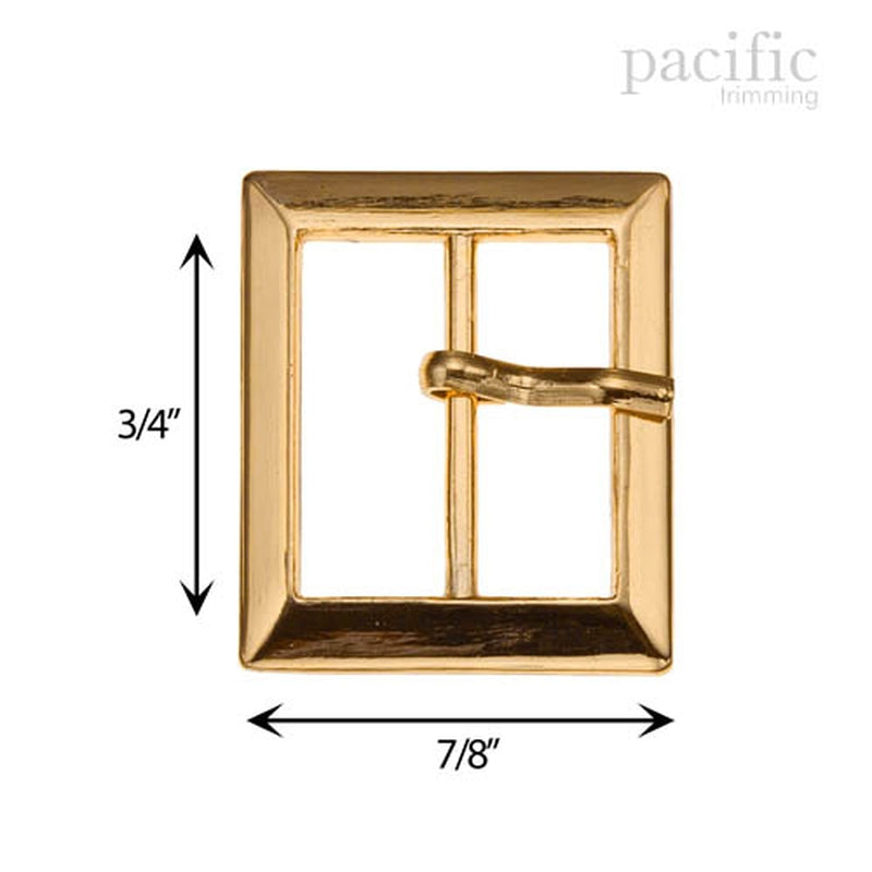 Rectangle Buckle 160269 Multiple Colors and Sizes - Pacific Trimming