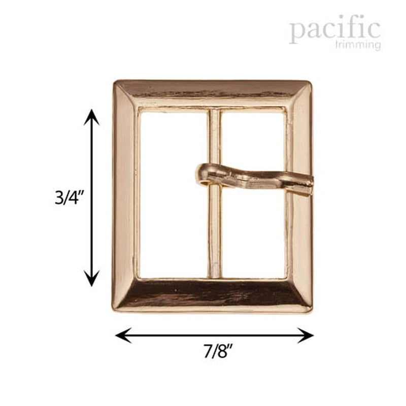 Rectangle Buckle 160269 Multiple Colors and Sizes - Pacific Trimming