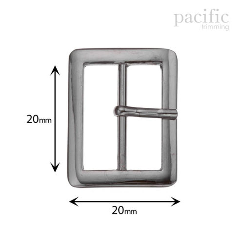 Rectangle Metal Buckle 160385 Multiple Colors