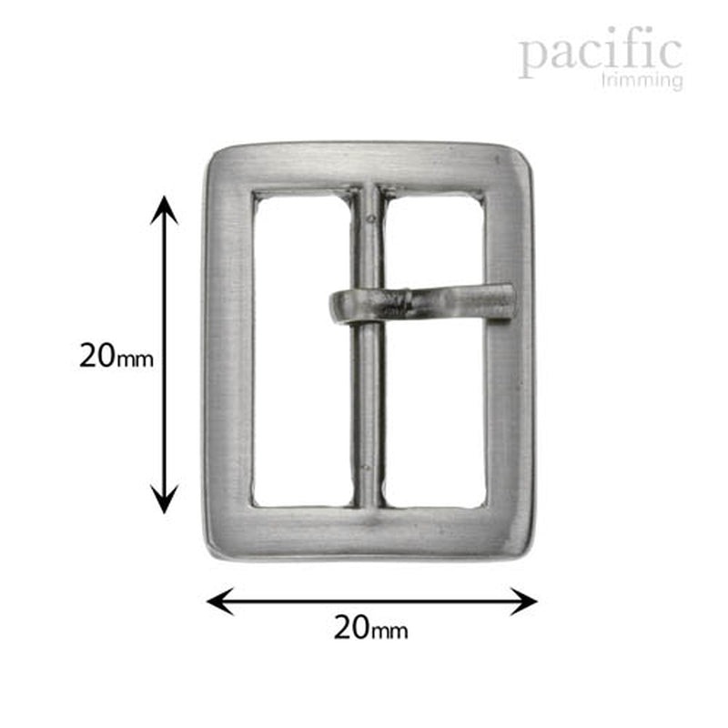 Rectangle Metal Buckle 160385 Multiple Colors