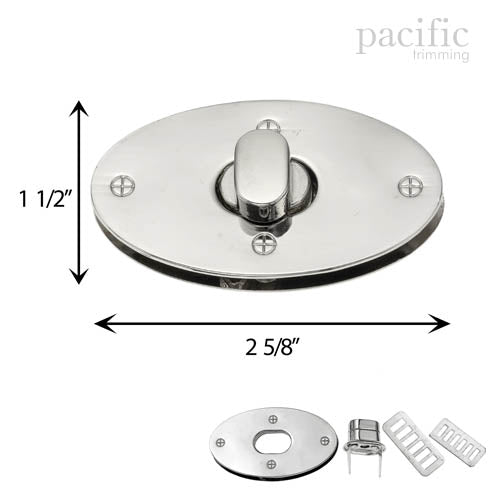 2 5/8" Purse Turn Lock 170015