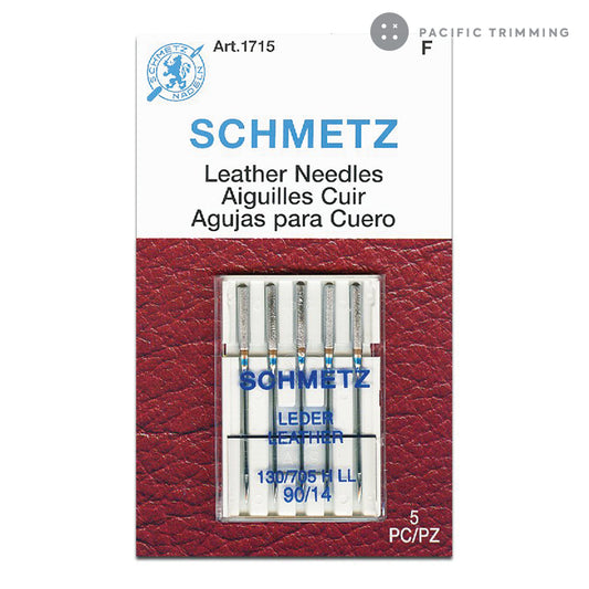 Schmetz Leather Needles, Size 90/14