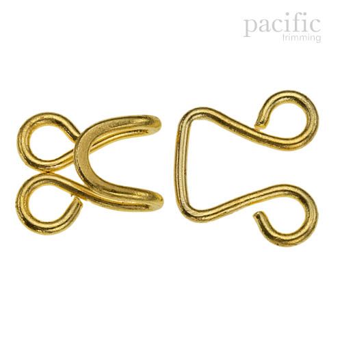 Hook & Eye Gold Multiple Sizes