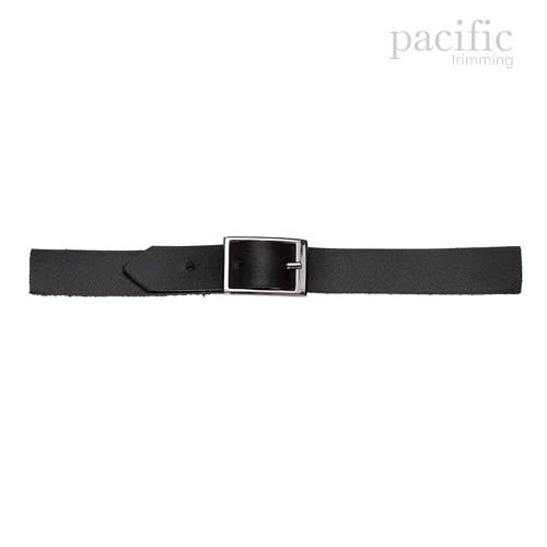 7 Inch Leather Closure Black/Gunmetal