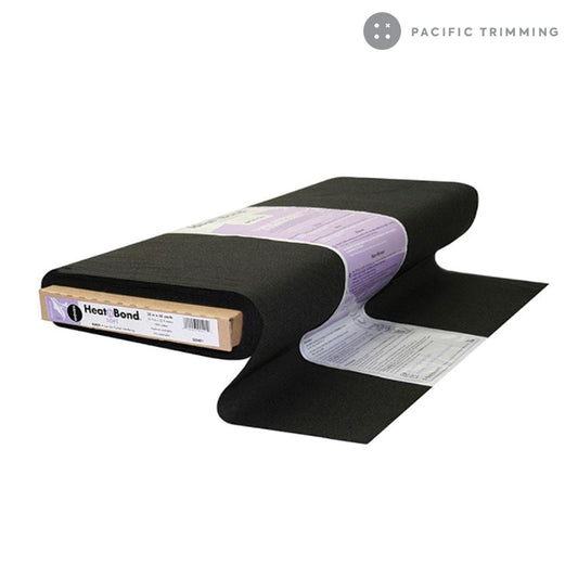 HeatnBond Soft Woven Fusible Interfacing 22" Black