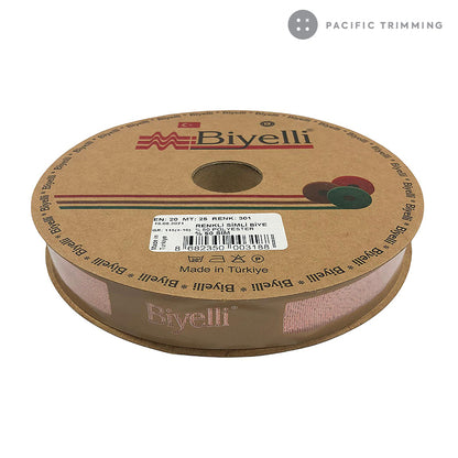 Biyelli Metallic Lame Bias Tape