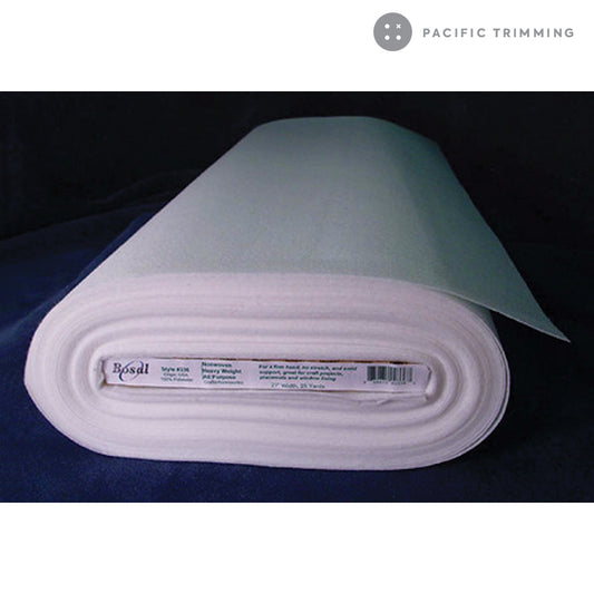 Bosal CRAF TEX LITE Sew In Non Woven Medium Weight Craft Tax Lite White 27" Wide #336