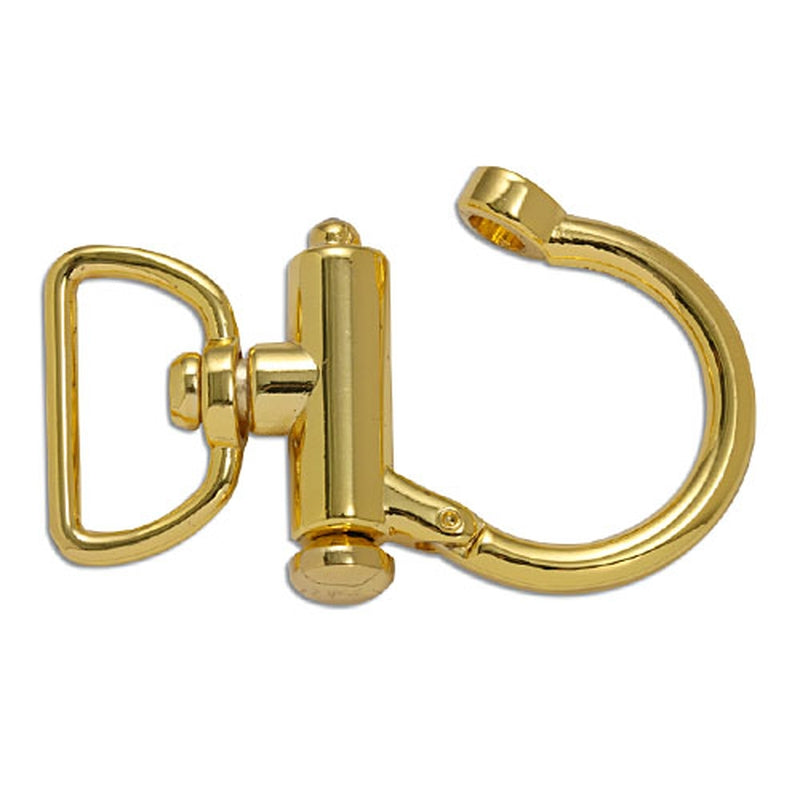 1 Inch Open Swivel Snap Gold 