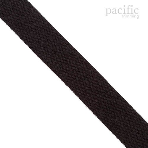 Cotton Webbing 2 Sizes Black