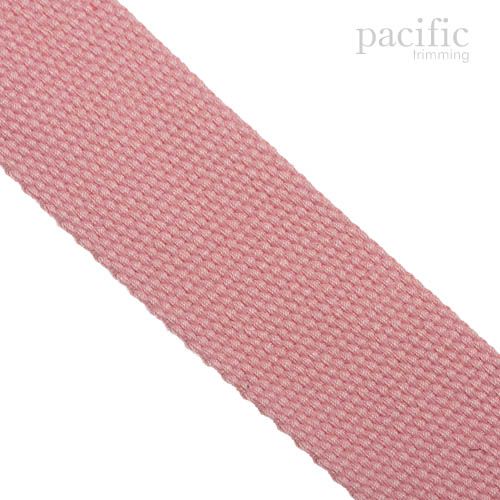 38mm Cotton Webbing Pink