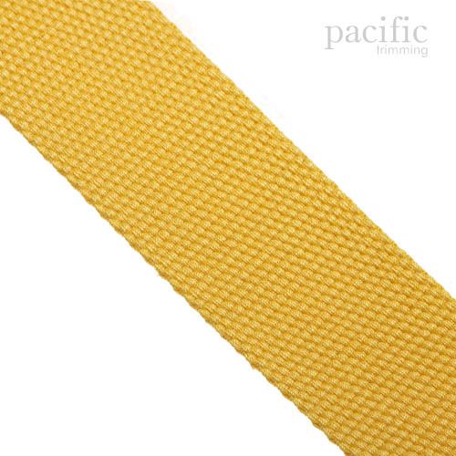 38mm Cotton Webbing Gold