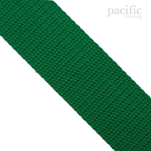 38mm Cotton Webbing Green