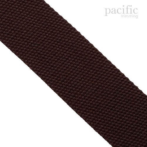 38mm Cotton Webbing Dark Brown