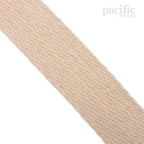 33mm 100% Cotton Webbing Natural