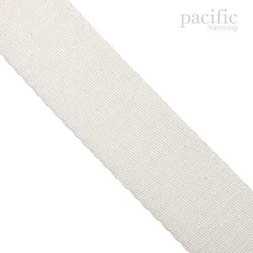 30mm Cotton Webbing White