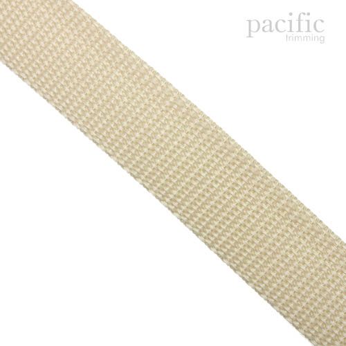 1 Inch Polyester Webbing Cream