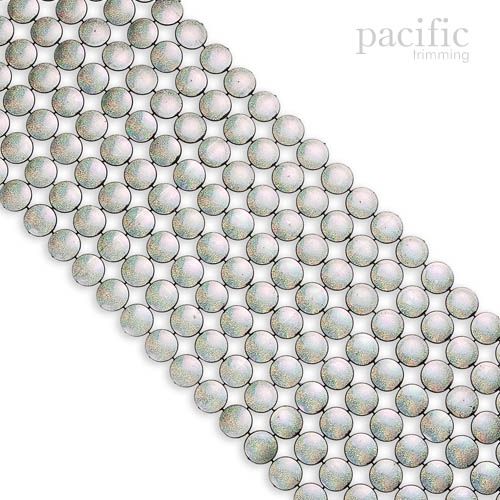 4.5 Inch 8-Row Hologram Plastic Round Trim