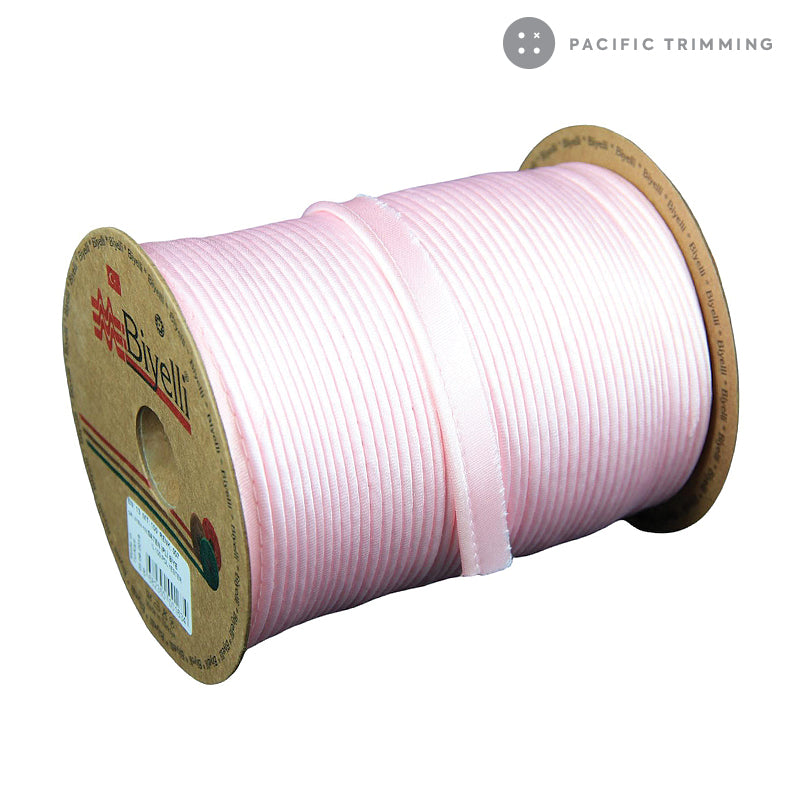 Biyelli 1/2" Satin Piping Tape Light Pink