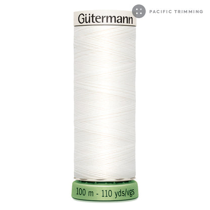 Gutermann Recycled Polyester Sew All rPET Thread 100M Multiple Colors