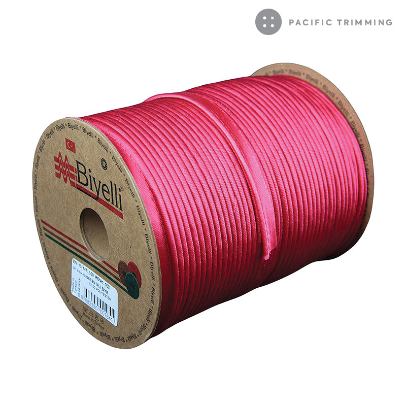 Biyelli 1/2" Satin Piping Tape Fuchsia