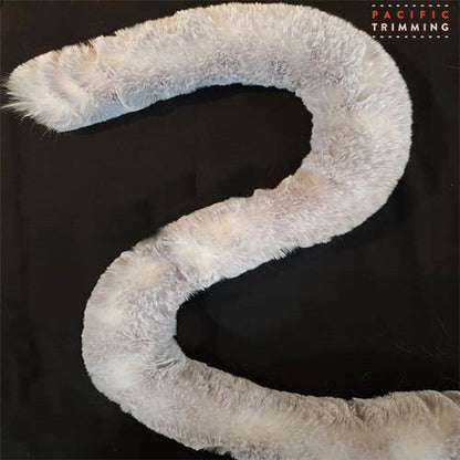 3 Inch Faux Fur Trim Ivory