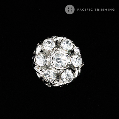 Round Dome Type Rhinestone Button BU190701