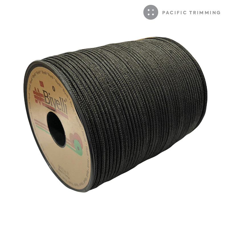 Biyelli 1/2" Passpoil Piping Tape Black