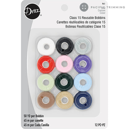 Dritz Class 15 Reusable Bobbins