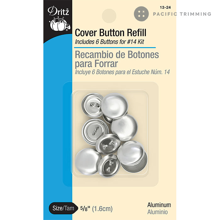 Dritz 5/8 Inch Cover Button Refill