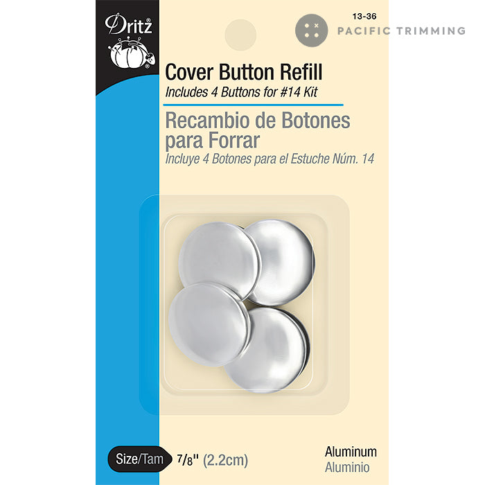 Dritz 7/8 Inch Cover Button Refill