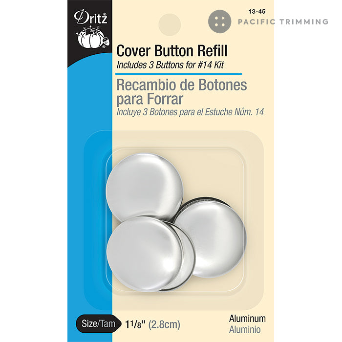 Dritz 1 1/8 Inch Cover Button Refill