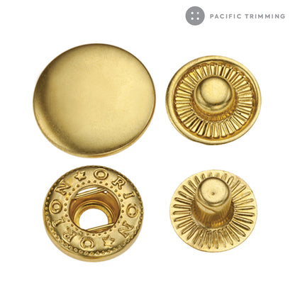 Premium Quality Standard Spring Snap Fastener Gold