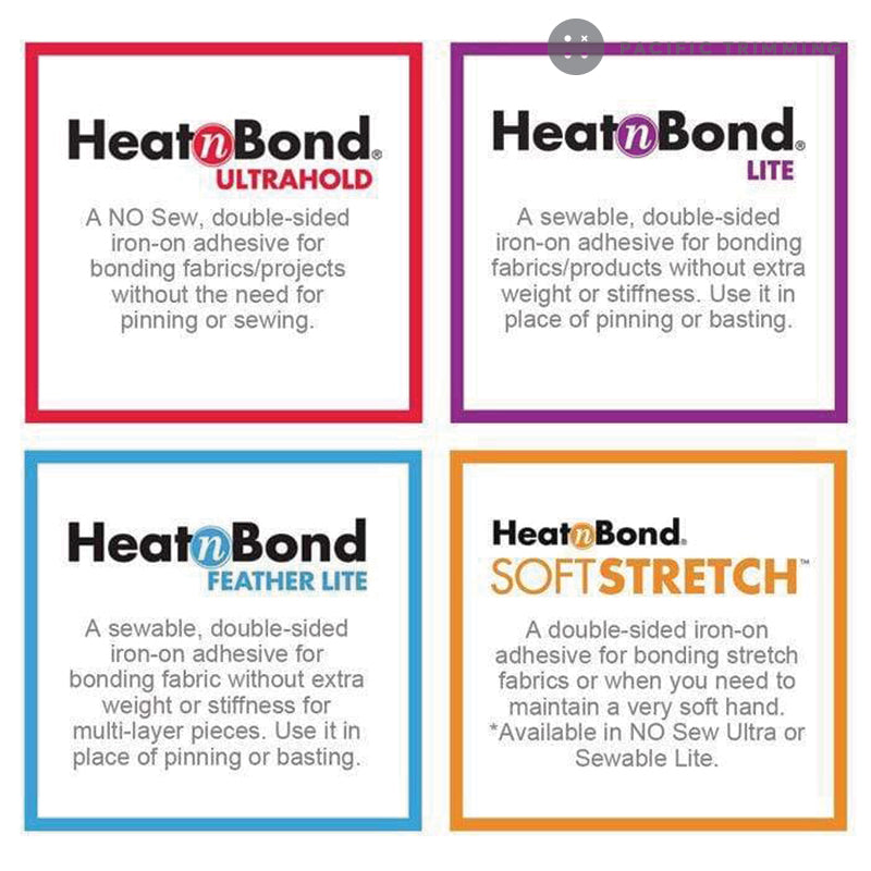 HeatnBond Hem Iron-On Adhesive Tape Value Pack, (2 Reg + 2 Super Hem)