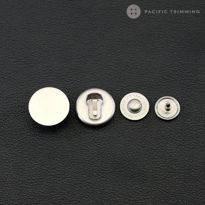 Cobrax Tra In Snap Fastener Button Nickel