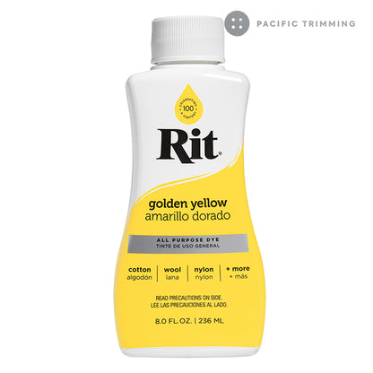 Rit All Purpose Dye Liquid Golden Yellow