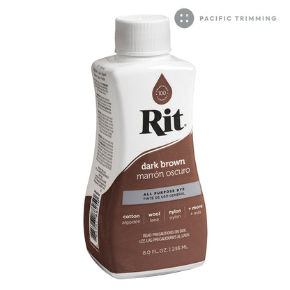 Rit All Purpose Dye Liquid Dark Brown