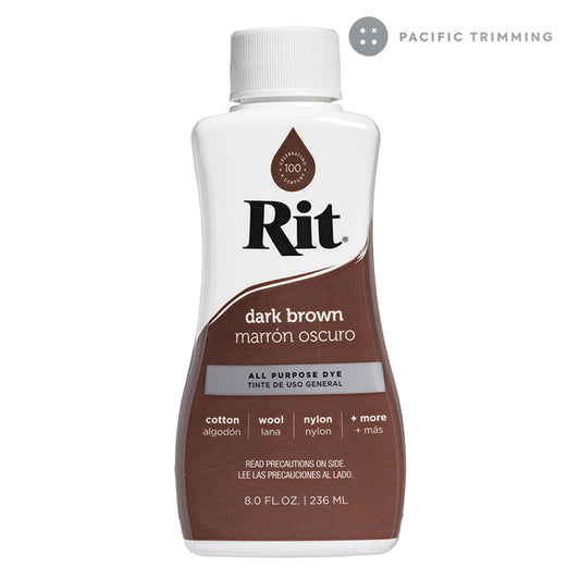 Rit All Purpose Dye Liquid Dark Brown