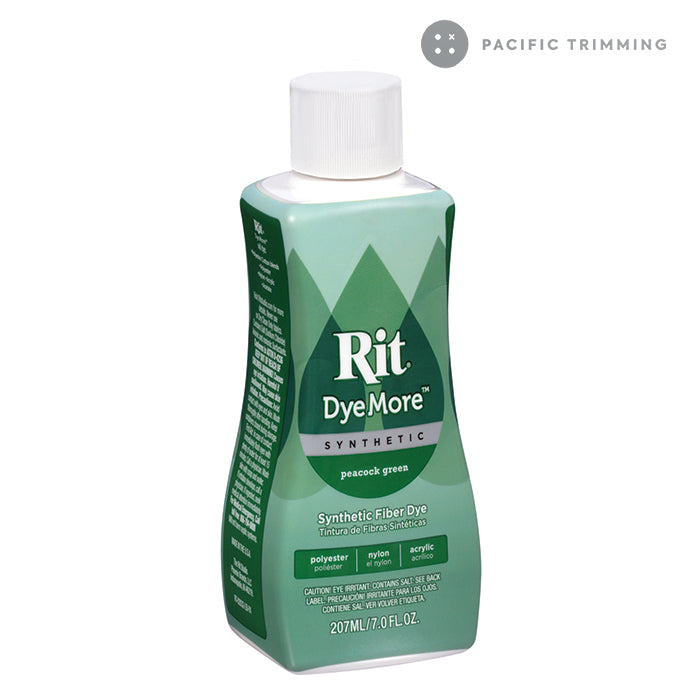 Rit DyeMore Synthetic Fiber Dye Peacock Green