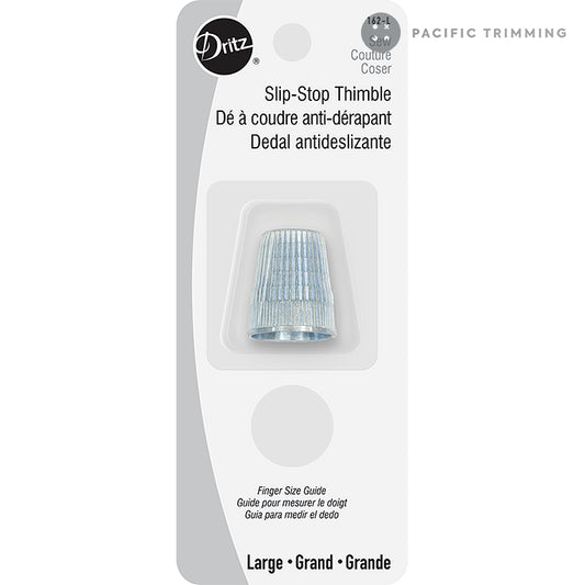 Dritz Slip-Stop Thimble Large - Pacific Trimming