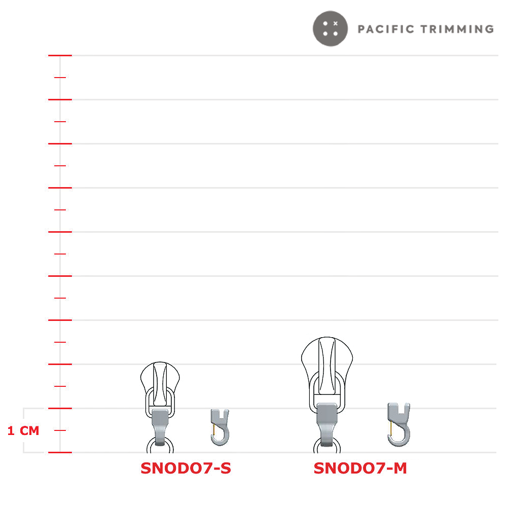 riri Snodo 7 Puller with Universal Body Slider Size