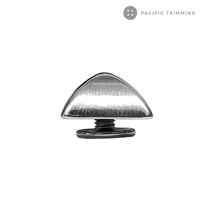 Square Pyramid Screw Back Studs Spikes Multiple Colors